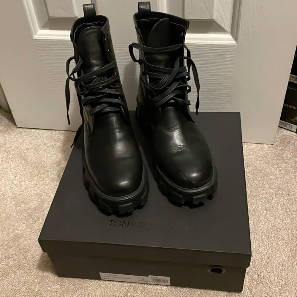 Tony Bianco combat boots